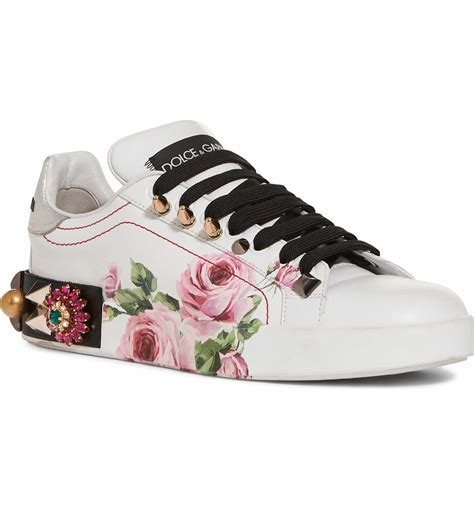 dolce gabbana floral shoes|dolce & gabbana shoe outlet.